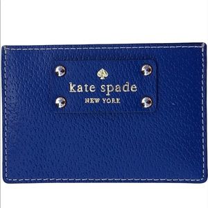 Kate Spade Blue Card Holder